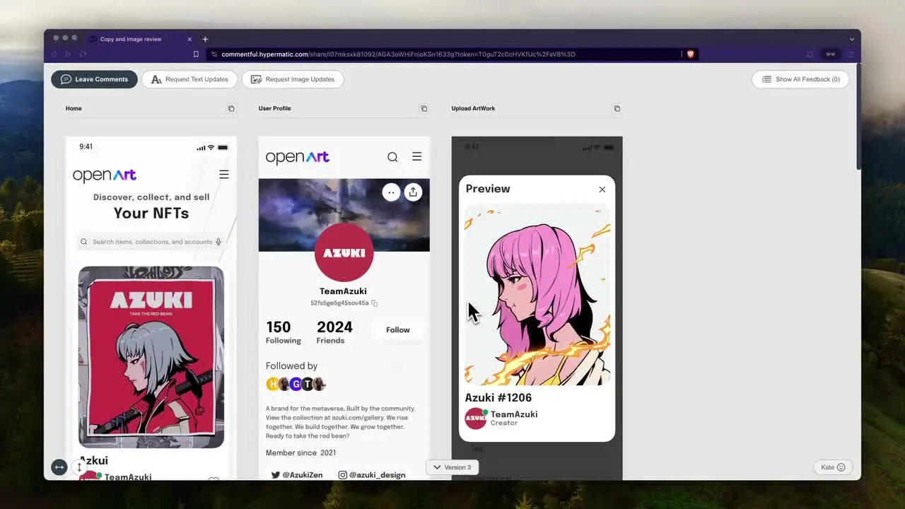 Commentful shared review link preview