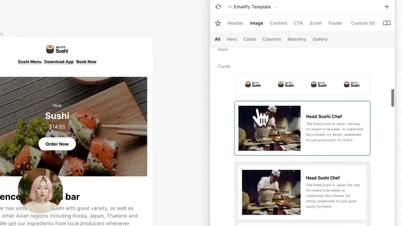 Emailify product demo video