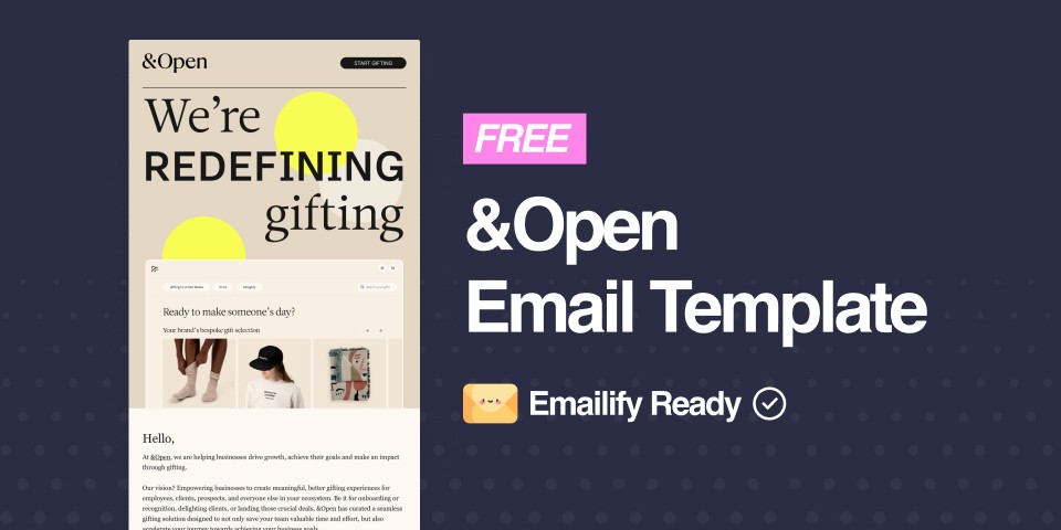 Thumbnail of &Open Free Figma Template