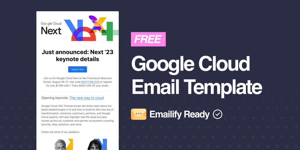 Thumbnail of Google Cloud Free Figma Template