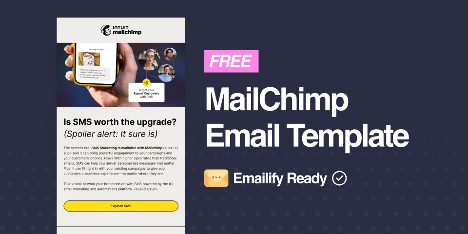 Thumbnail of MailChimp Free Figma Template