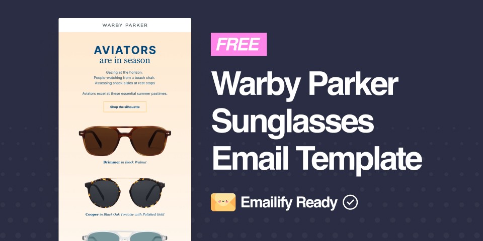 Thumbnail of Warby Parker Free Figma Template