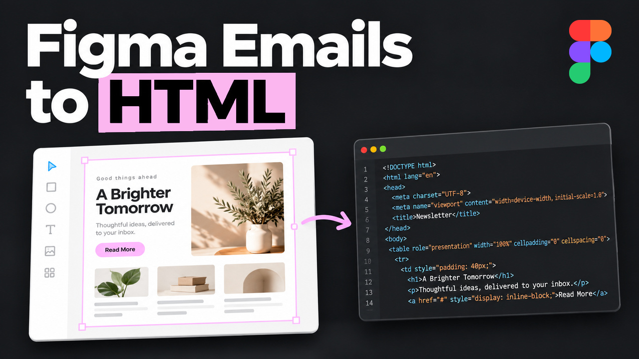 Design and export Emails from Figma to HTML using Emailify