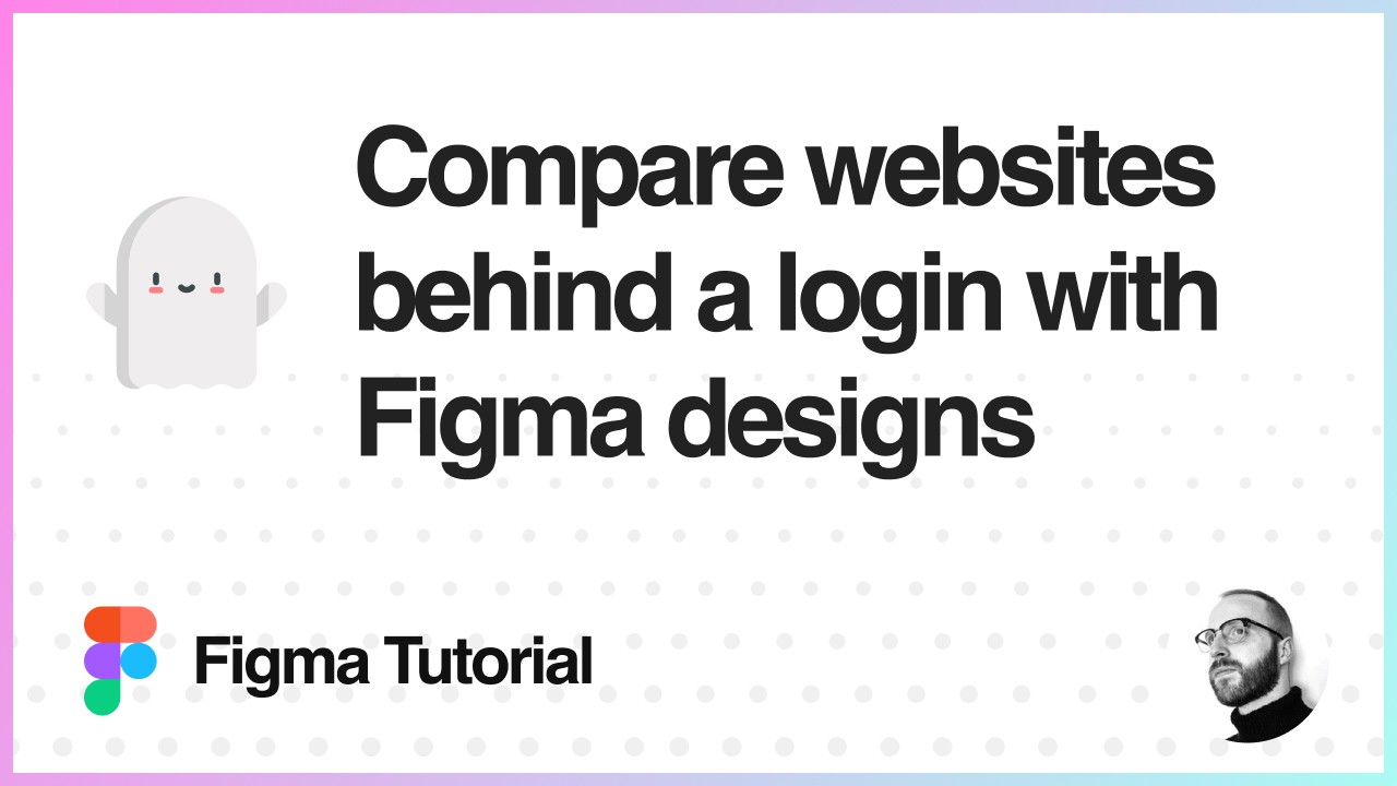 How to compare websites behind a login with Figma designs using Pixelay