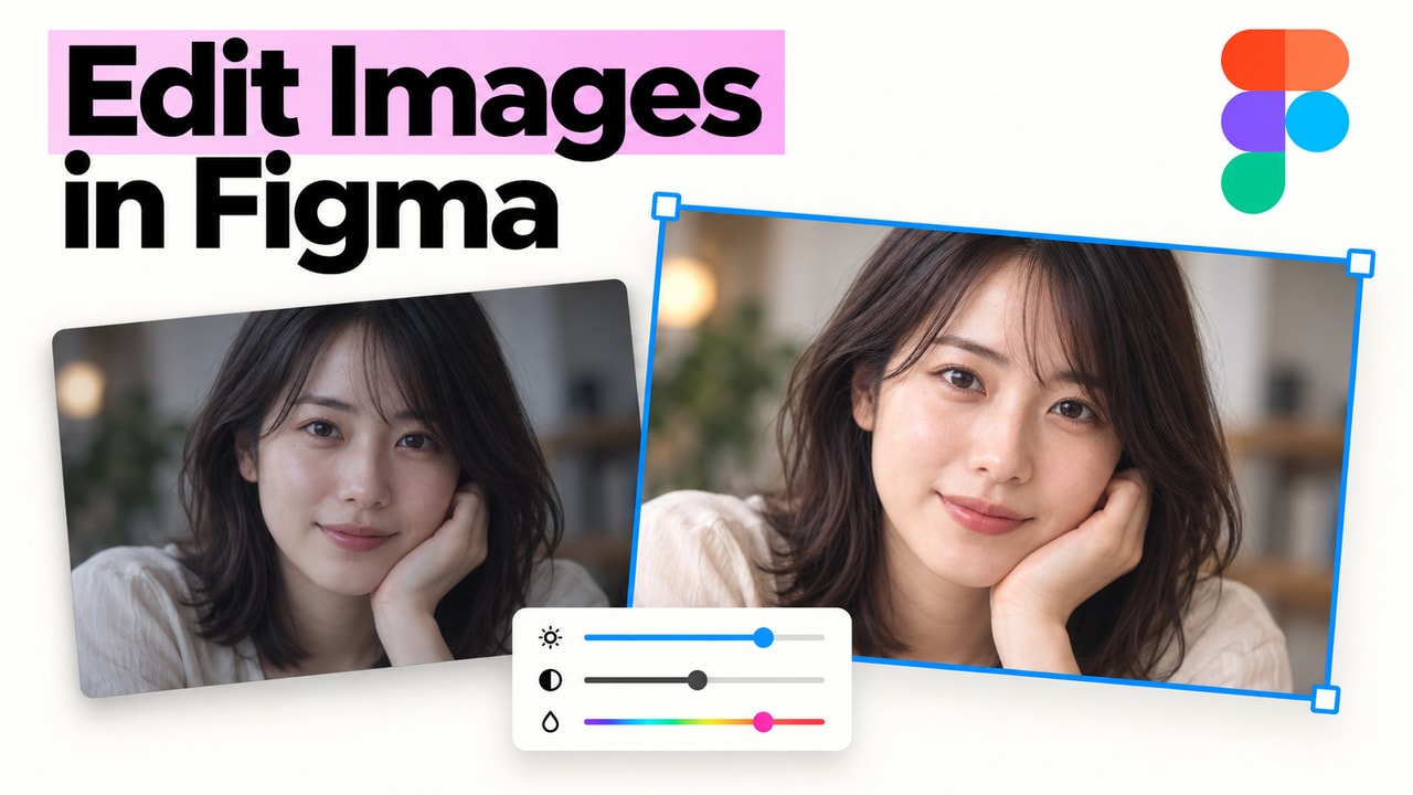 How to Edit Images in Figma (Crop, Retouch, Filters & Effects) using TinyImage