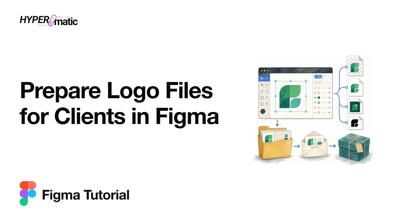 How to prepare logo files for clients in Figma with TinyImage